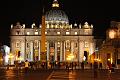 Roma - Vaticano, Piazza San Pietro di notte - 5